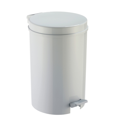 650348: Pedaalemmer kunststof - 12 l - WIT