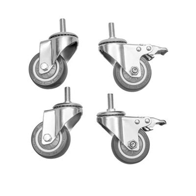 750075: Wieltjes voor Bomabin Select Modus 60 l en 90 l - set 4 stuks
