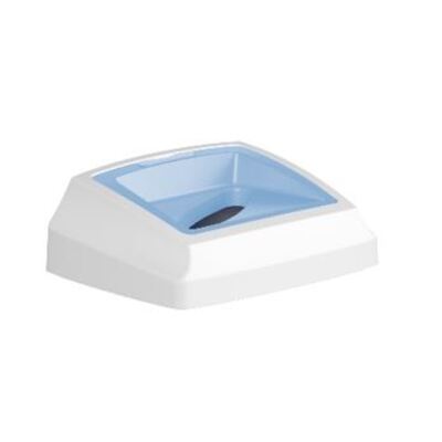 750420: Deksel voor Bomabin Select Fit - 50 l - WIT/BLAUW - papieropening