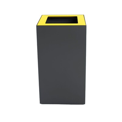 750289: Bomabin Select Modus - 90 l - GRIJS - deksel GEEL