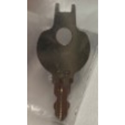 774855: Sleutel voor Sanox RVS dispensers