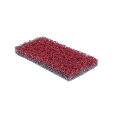 130505: Twister pad - 25 x 13 x 2 cm - ROOD - pak 2 stuks