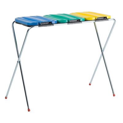 625383: Zakhouder TRIO - BLAUW/GROEN/GEEL